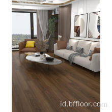 Lantai mewah ranea walnut gandum kayu coklat indoor
